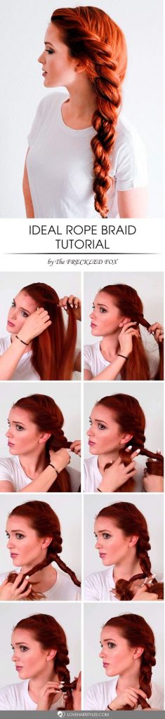 quick and easy hairstyles 12 235x1024 - 12 Quick and easy hairstyles that will get you out of trouble