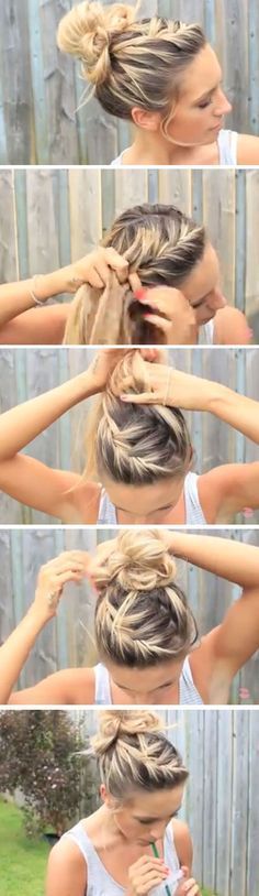 Quick and easy hairstyles 7 - 12 Quick and easy hairstyles that will get you out of trouble