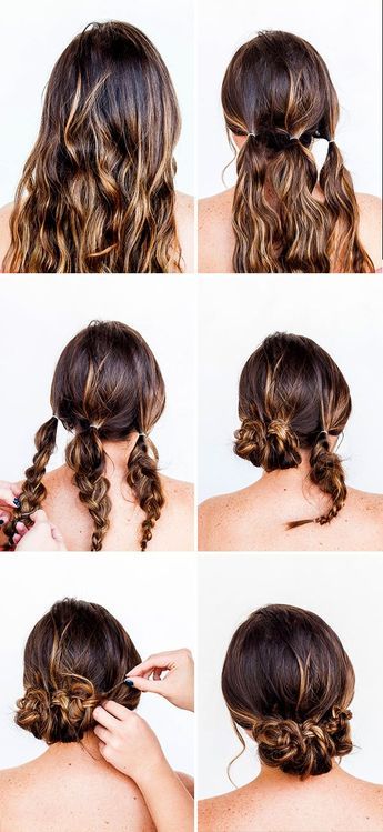 Quick and easy hairstyles 10 - 12 Quick and easy hairstyles that will get you out of trouble