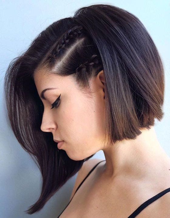 Hairstyles for girls with short hair 7 - 12 Hairstyles for girls with short hair