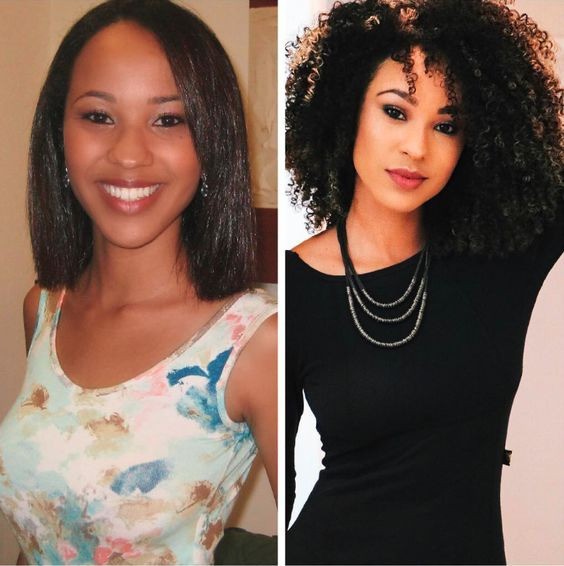 Check out all about big chop and before and after photos