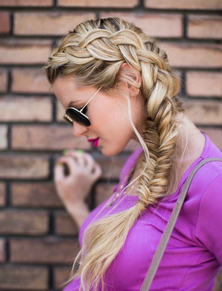 beautiful herringbone braid