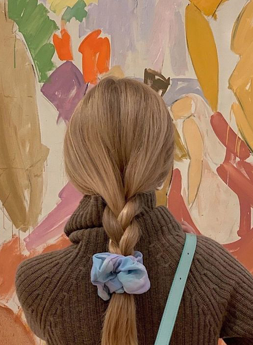 scrunchies 7 - Scrunchies hairstyles, to look super chic this year