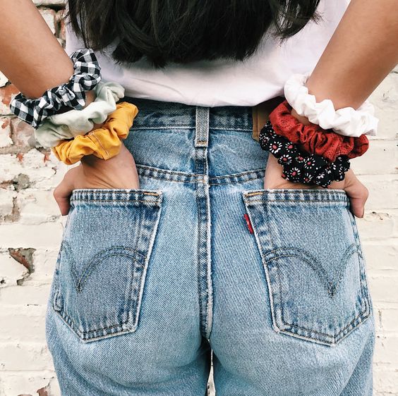 scrunchies 6 - Scrunchies hairstyles, to look super chic this year