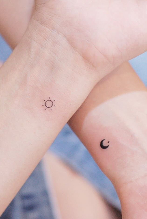 Perfect minimalist tattoos for all girly girls 4