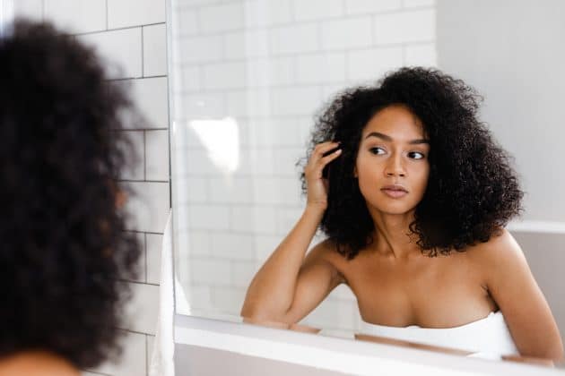 Hydration for curly hair