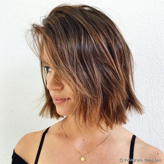 Check out inspirations to bet on short hair with highlights