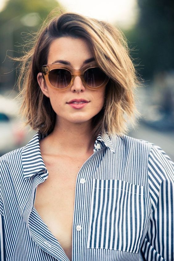 Check out inspirations to bet on short hair with highlights